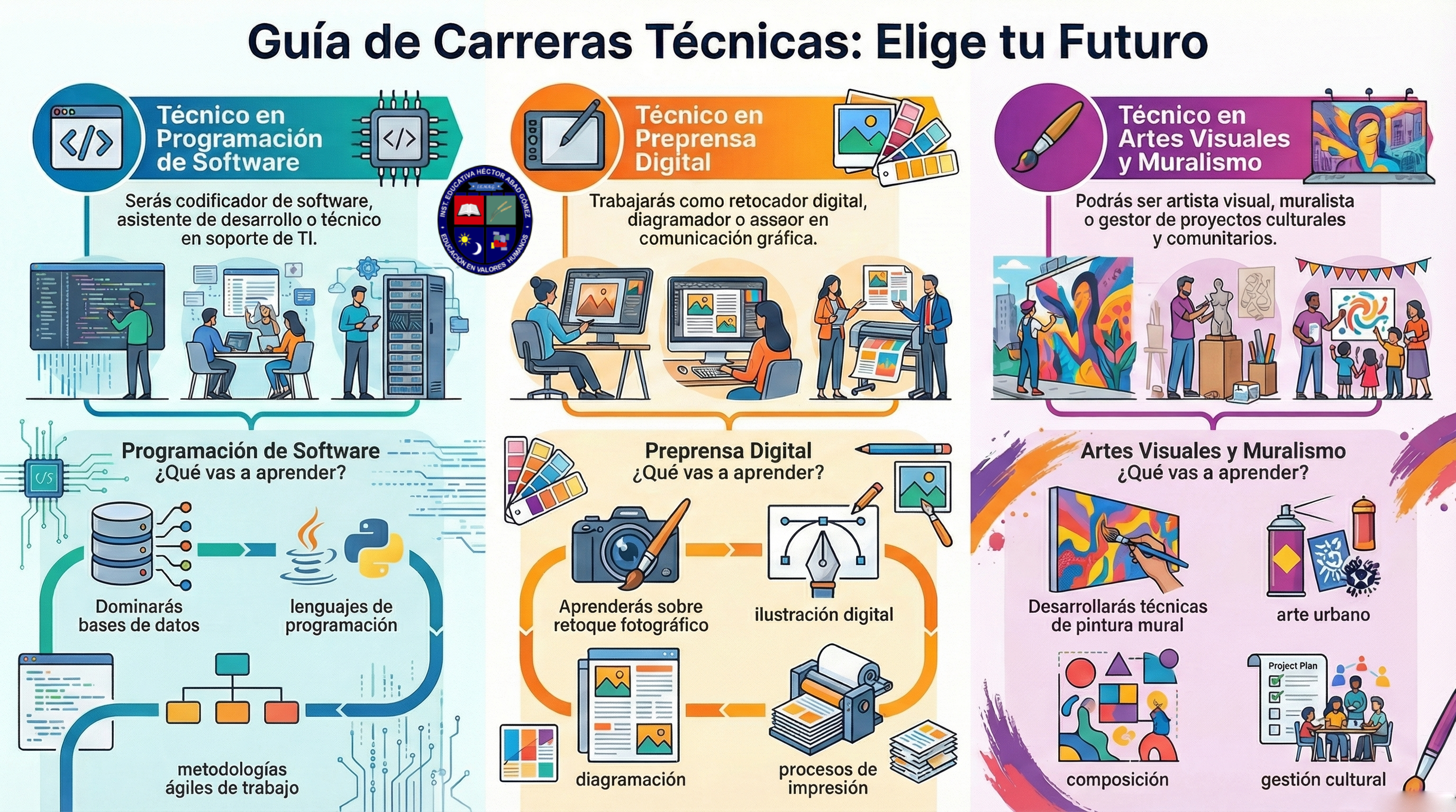 Infografía Media Técnica